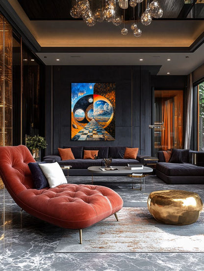 Art Print Existence Games - Unity Despite Division