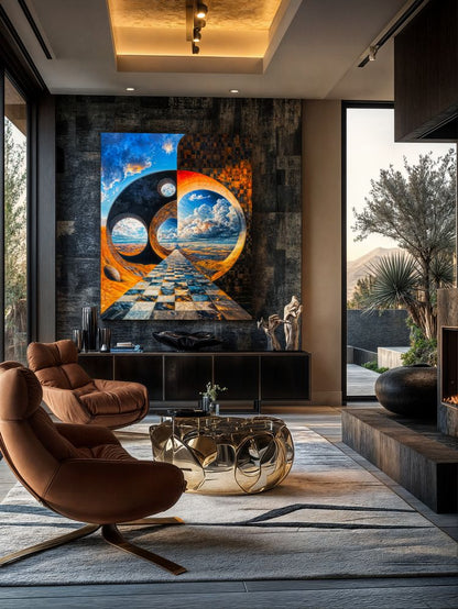Art Print Existence Games - Unity Despite Division