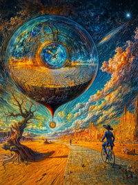 Art Print Existence Games - The Road Through Time