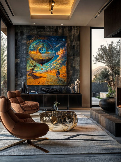 Art Print Existence Games - The Road Through Time