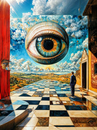 Art Print Existence Games - Reflections of the Subconscious