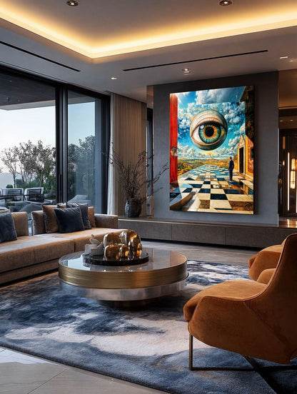 Art Print Existence Games - Reflections of the Subconscious