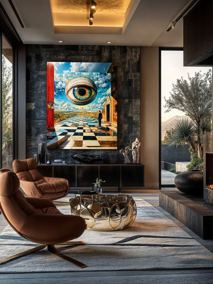 Art Print Existence Games - Reflections of the Subconscious