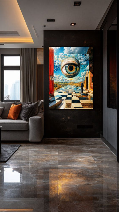 Art Print Existence Games - Reflections of the Subconscious