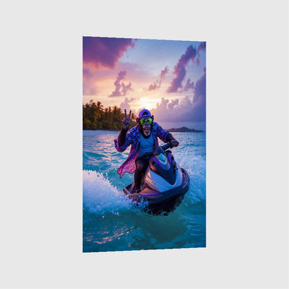 Art Print Kraurart AI - Banana Breeze