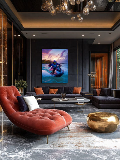 Art Print Kraurart AI - Banana Breeze