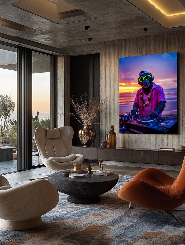Art Print Kraurart AI - Groove Island