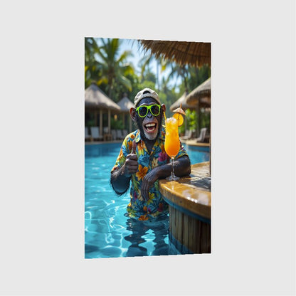 Art Print Kraurart AI - Beach Mode Activated