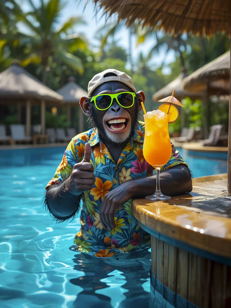 Art Print Kraurart AI - Beach Mode Activated