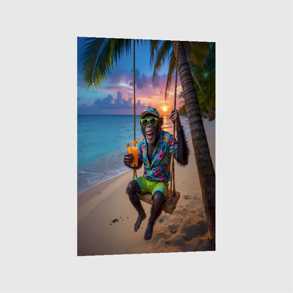 Art Print Kraurart AI - Aloha Attitude
