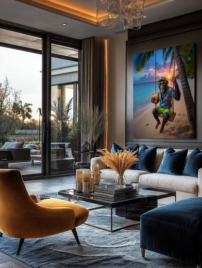 Art Print Kraurart AI - Aloha Attitude