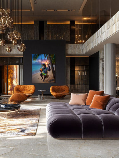 Art Print Kraurart AI - Aloha Attitude
