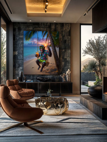 Art Print Kraurart AI - Aloha Attitude