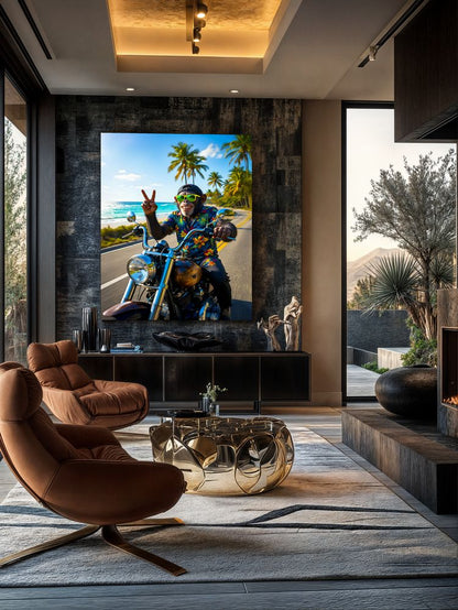 Art Print Kraurart AI - Coastline Cruiser