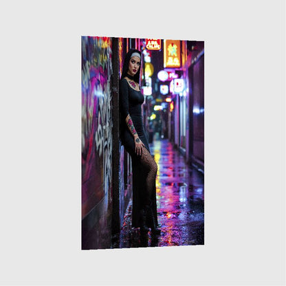 Anton Kravsov AI  Art Print - Sister of the Night