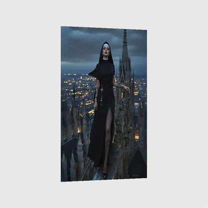 Anton Kravsov AI  Art Print - Holy Sinner