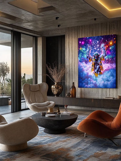 Art Print Kraurart AI - Cap'n Bubbles