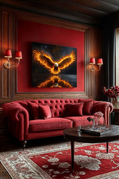 Art Print Aquila Vision AI - Inferno Soar