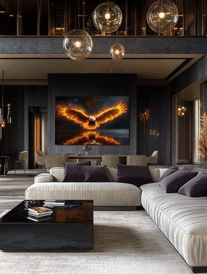 Art Print Aquila Vision AI - Inferno Soar