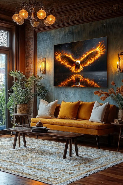 Art Print Aquila Vision AI - Inferno Soar