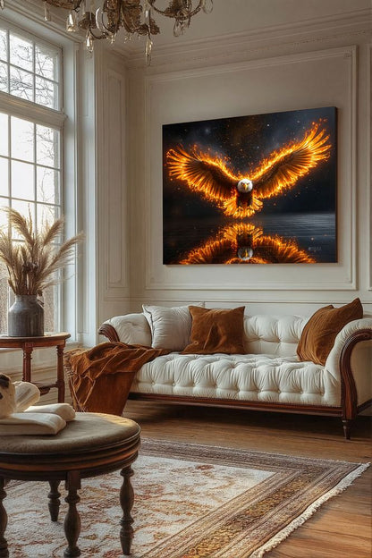 Art Print Aquila Vision AI - Inferno Soar