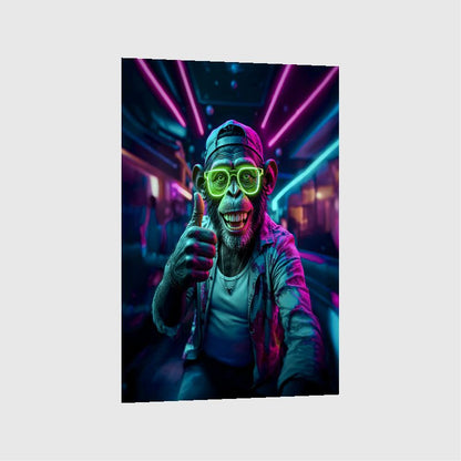 Art Print Kraurart AI - Sunset Shenanigans