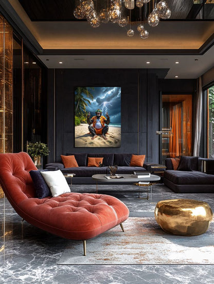 Art Print Kraurart AI - Hawaiian Holiday