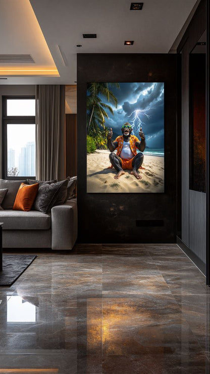 Art Print Kraurart AI - Hawaiian Holiday