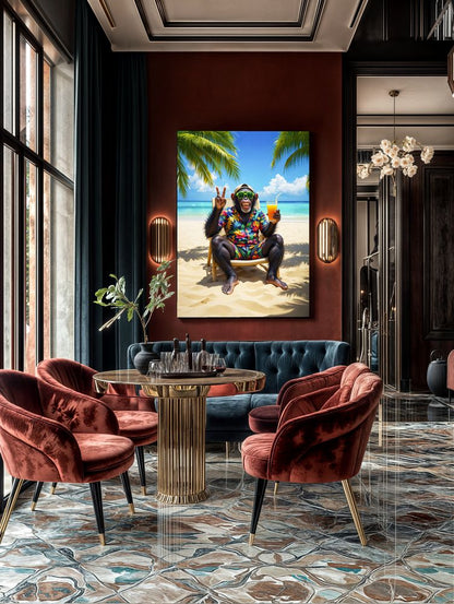 Art Print Kraurart AI - Palm Peace