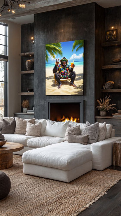 Art Print Kraurart AI - Palm Peace