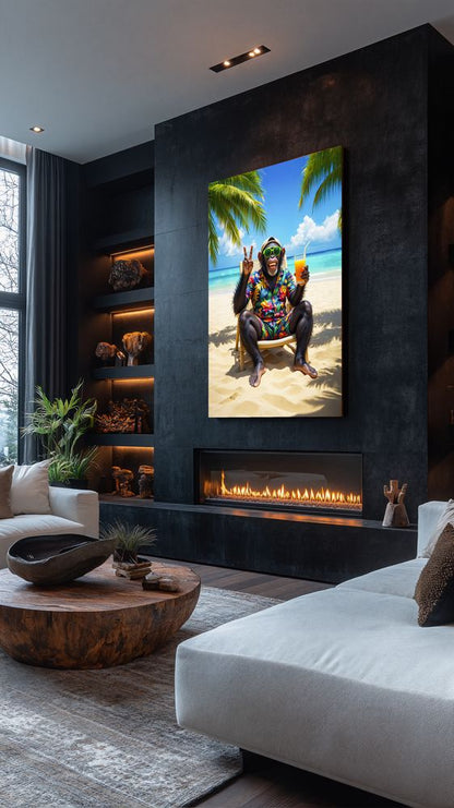 Art Print Kraurart AI - Palm Peace