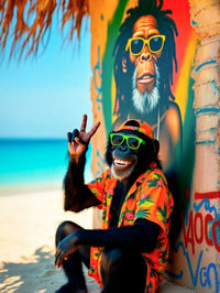 Art Print Kraurart AI - Island Vibes