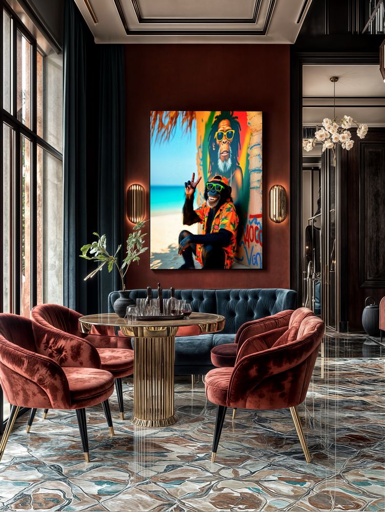 Art Print Kraurart AI - Island Vibes