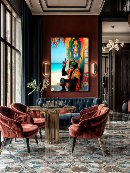 Art Print Kraurart AI - Island Vibes