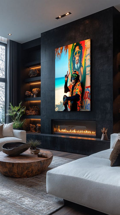 Art Print Kraurart AI - Island Vibes