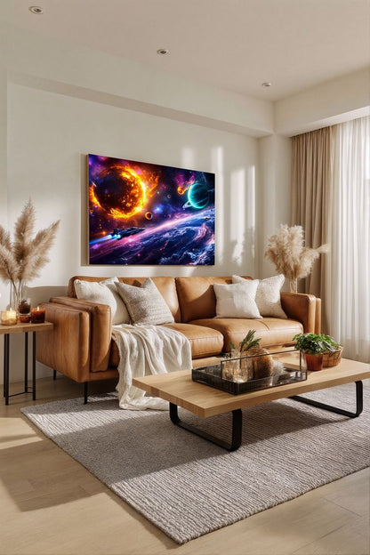 Art Print Aquila Vision AI - Cosmic Convergence