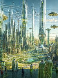 Art Print Existence Games - Cyberdreams