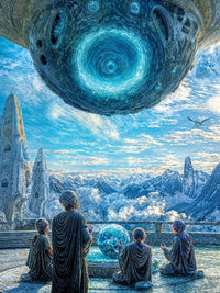 Art Print Existence Games - Euclidian Geometry