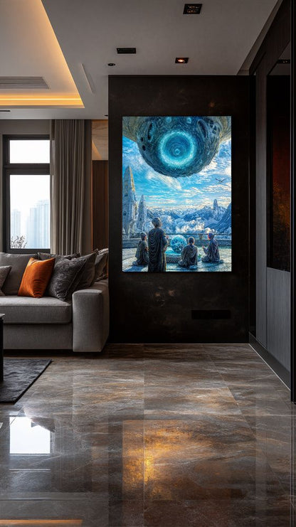 Art Print Existence Games - Euclidian Geometry