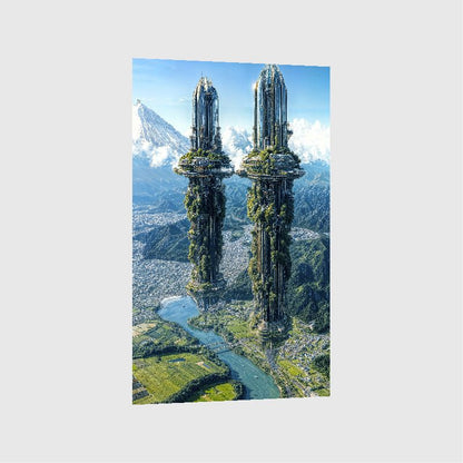 Art Print Existence Games - Pillars of Existence