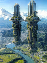 Art Print Existence Games - Pillars of Existence