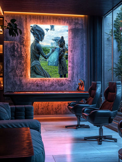 Art Print Existence Games - The Universality of Art