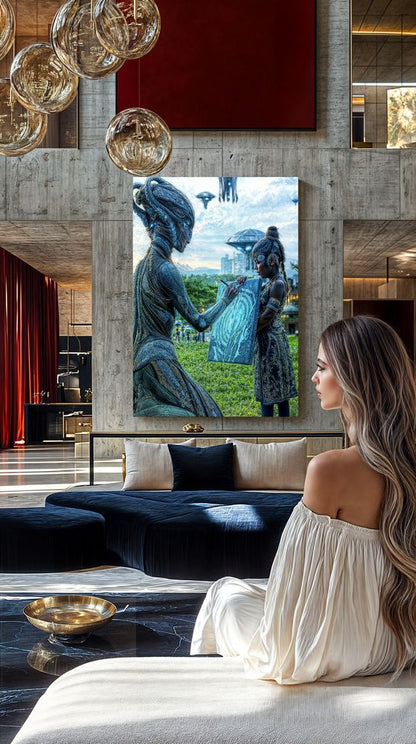 Art Print Existence Games - The Universality of Art