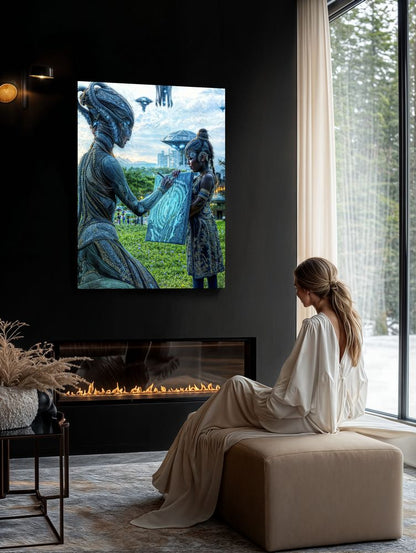 Art Print Existence Games - The Universality of Art