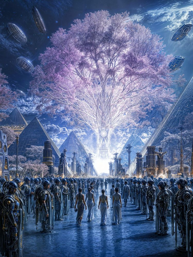 Art Print Existence Games - Tree of Life