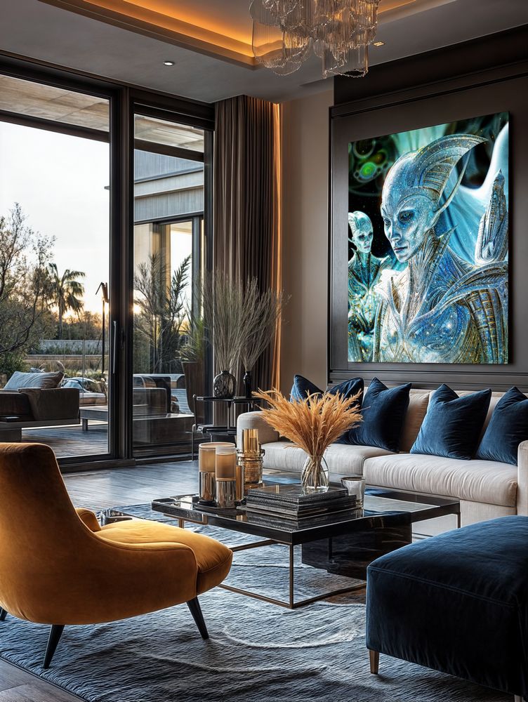 Art Print Existence Games - Andromeda Existence