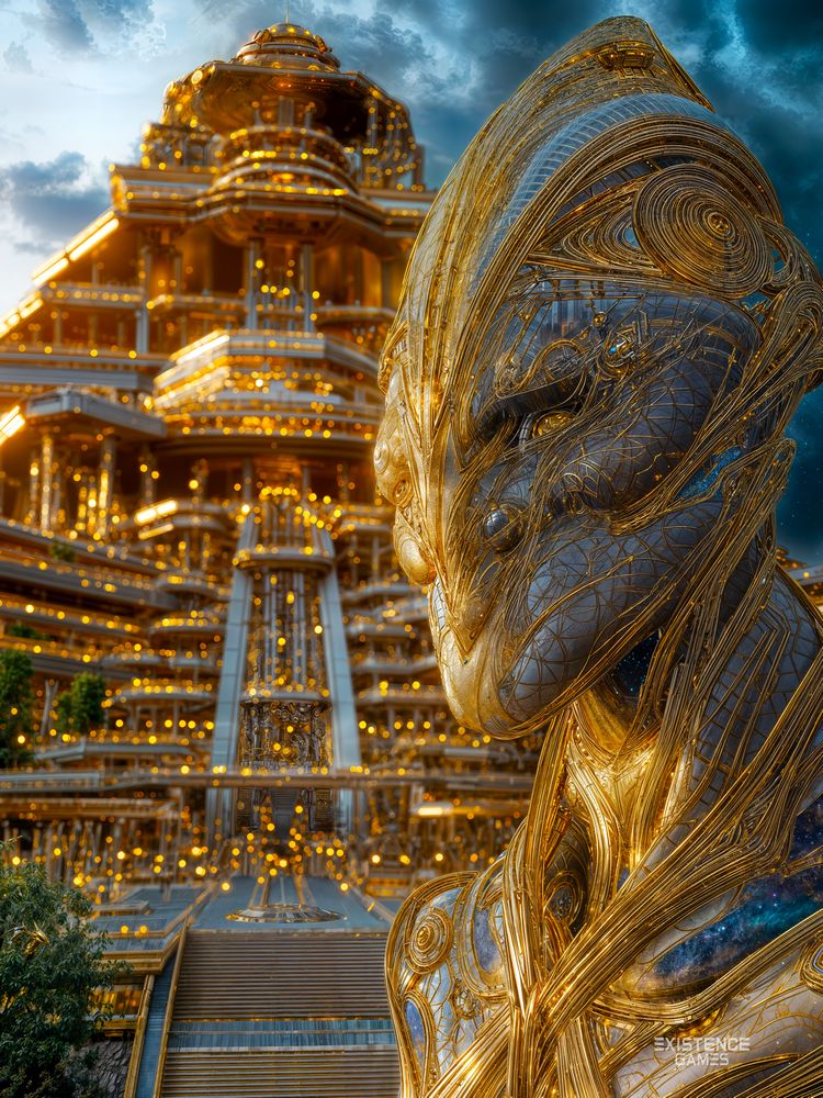 Art Print Existence Games - Vega