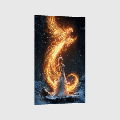 Art Print BeastiVerse AI - Phoenix Nexus