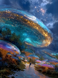 Art Print SpaAIce - Eclipterra