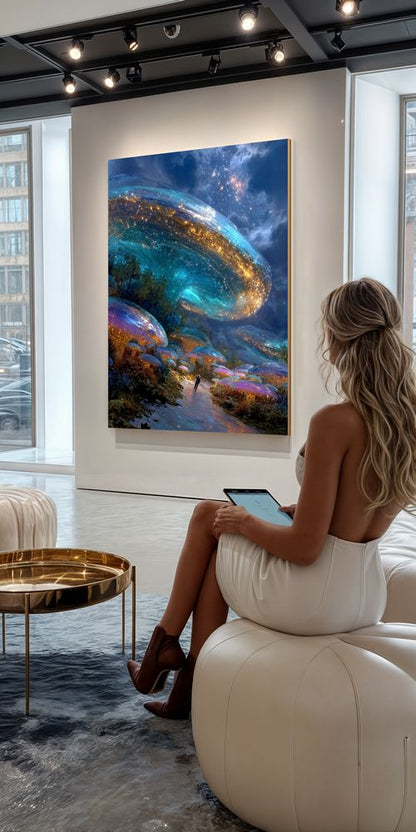 Art Print SpaAIce - Eclipterra